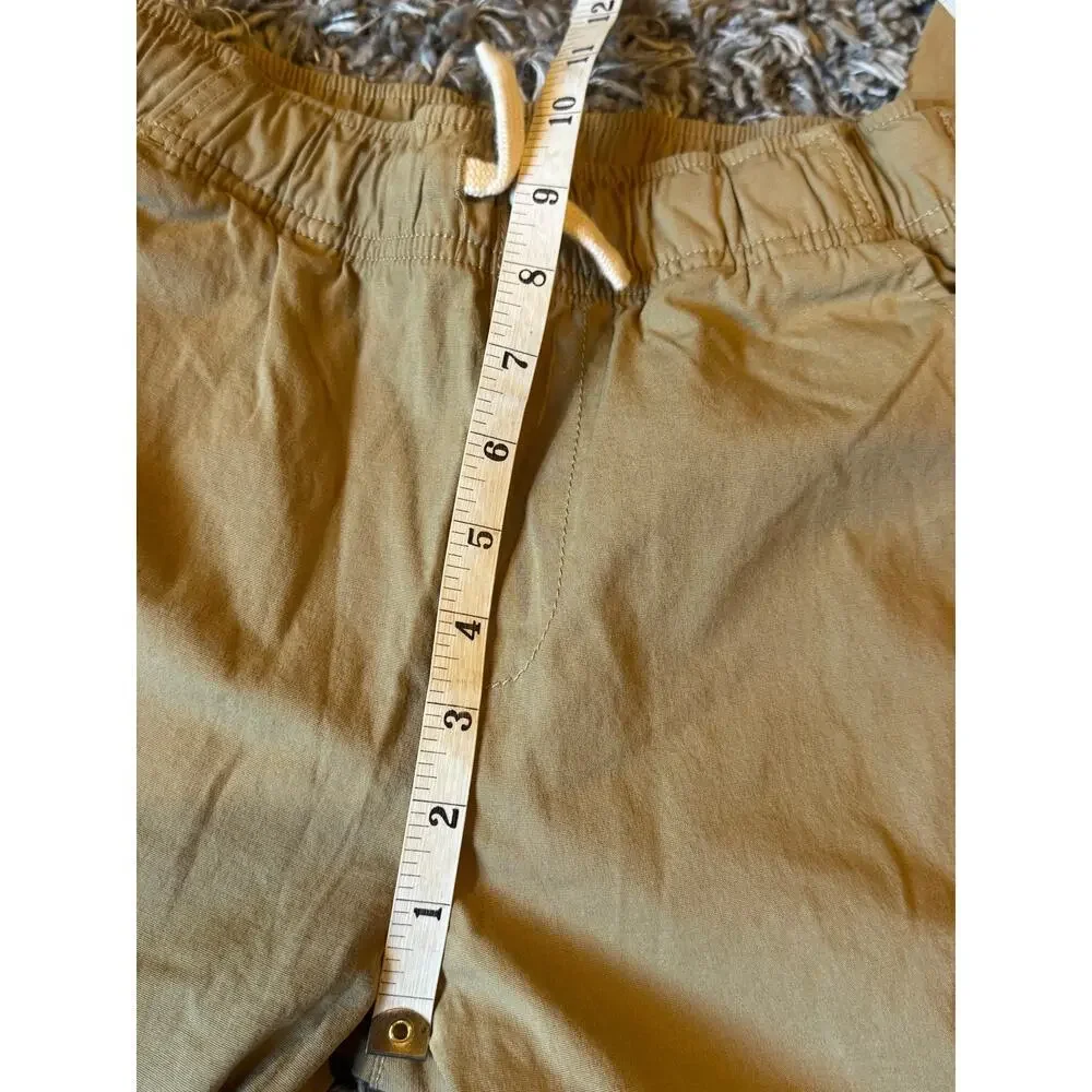 Children’s Place Boys Khaki Jogger Pants Size 10 Elastic Waist Pull-On Beige